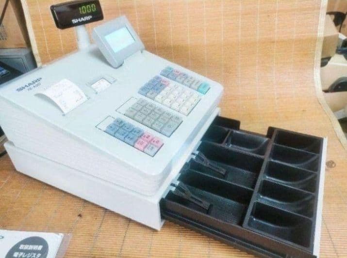 シャープレジスター　XE-A307　PC連携売上管理　フル設定無料　307050