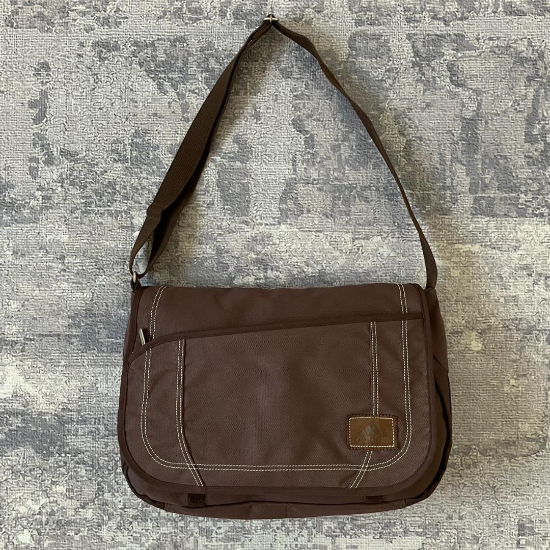 【Y2K】adidas archive shoulder bag brown