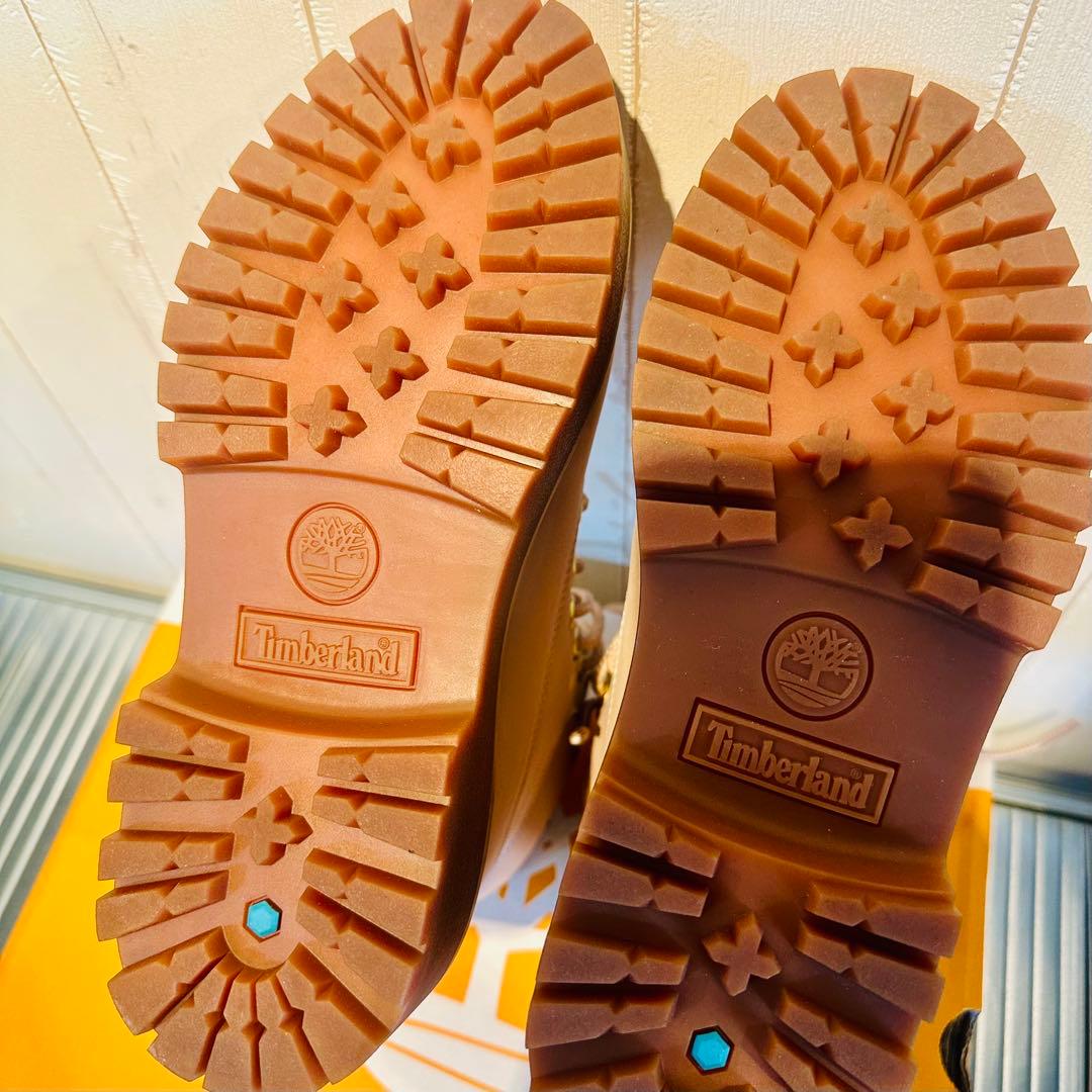 Timberland 6インチブーツ RUGBY TANピンクベージュ