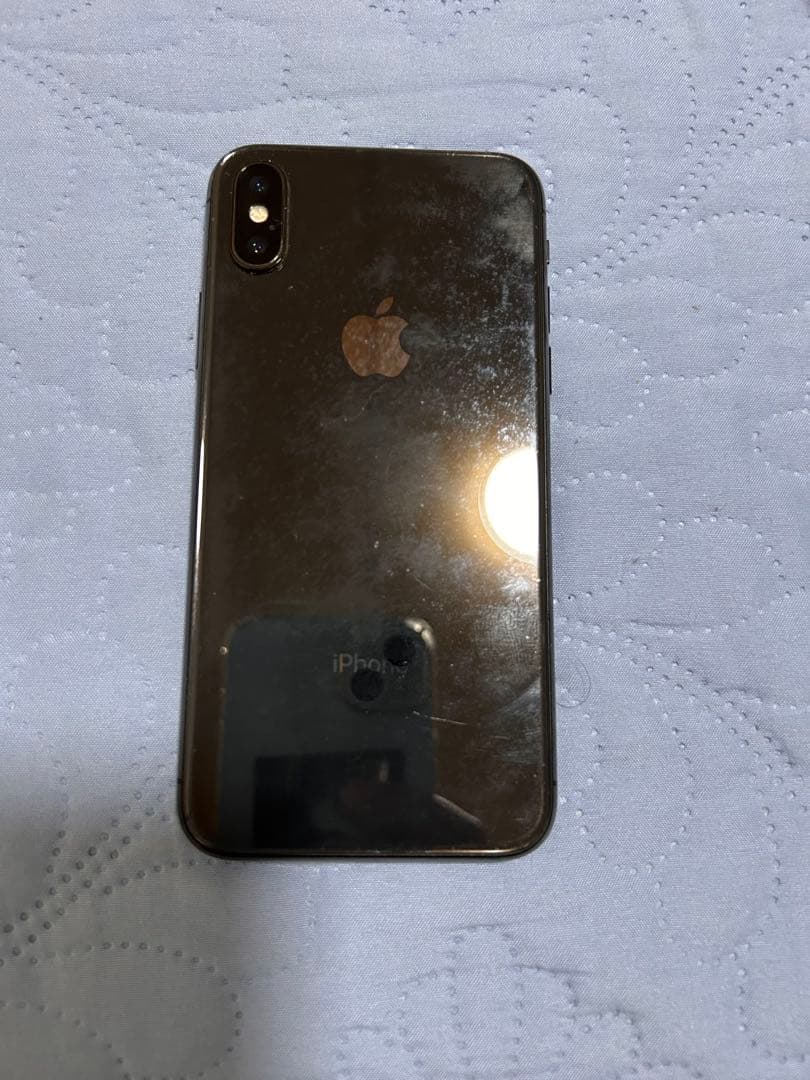 Apple iPhone X スペースグレー 本体