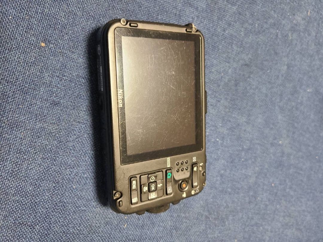 F*中様 Nikon COOLPIX デジタルカメラ オレンジ　AW100