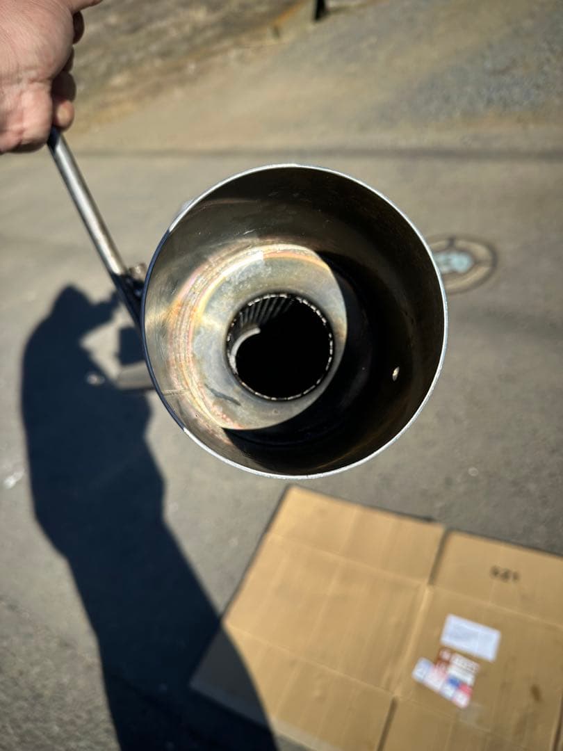 ルークス ml21sNA/ターボ用ステンレス製スポーツマフラー