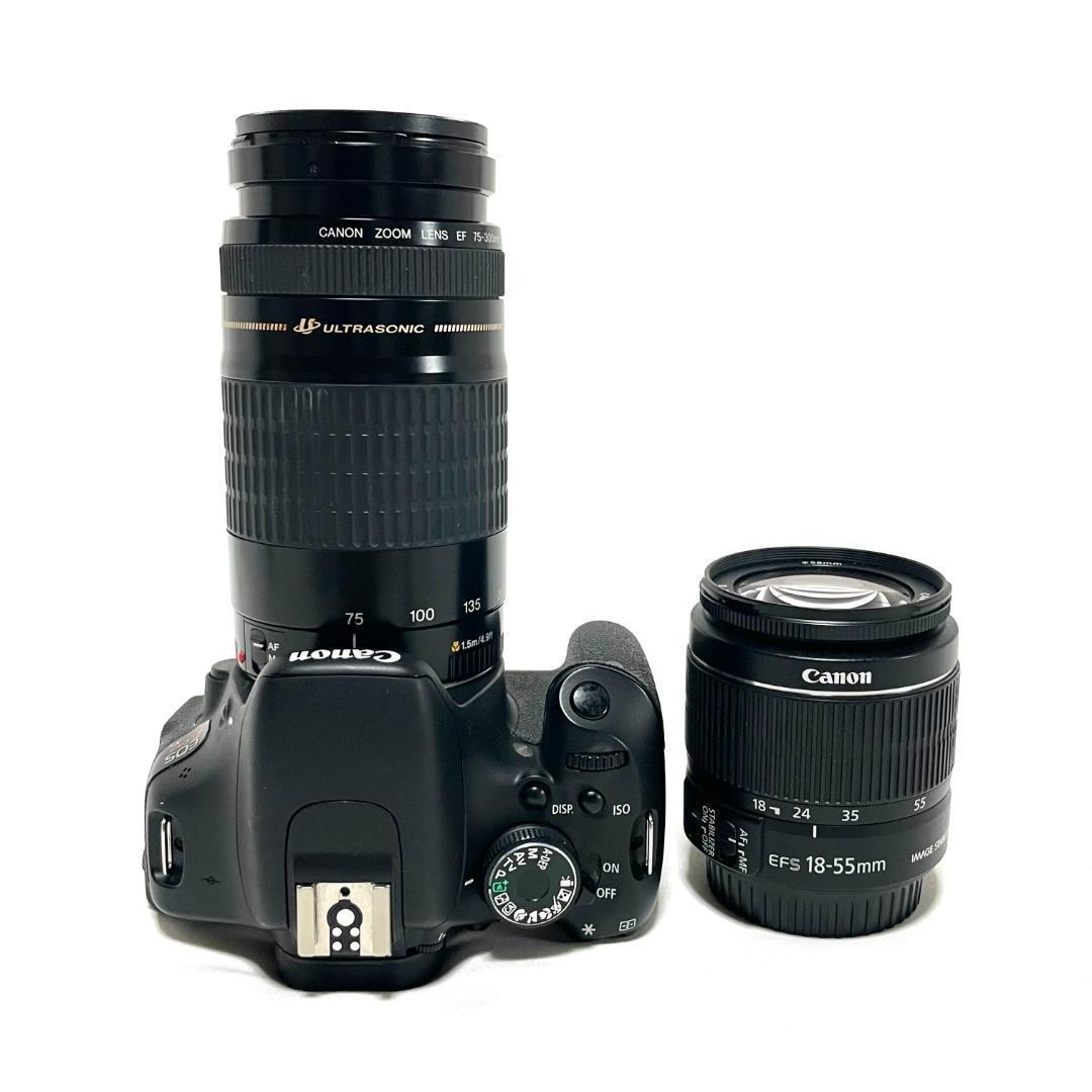 家族の思い出が輝く✨ Canon Kiss X5 超望遠 Wレンズセット