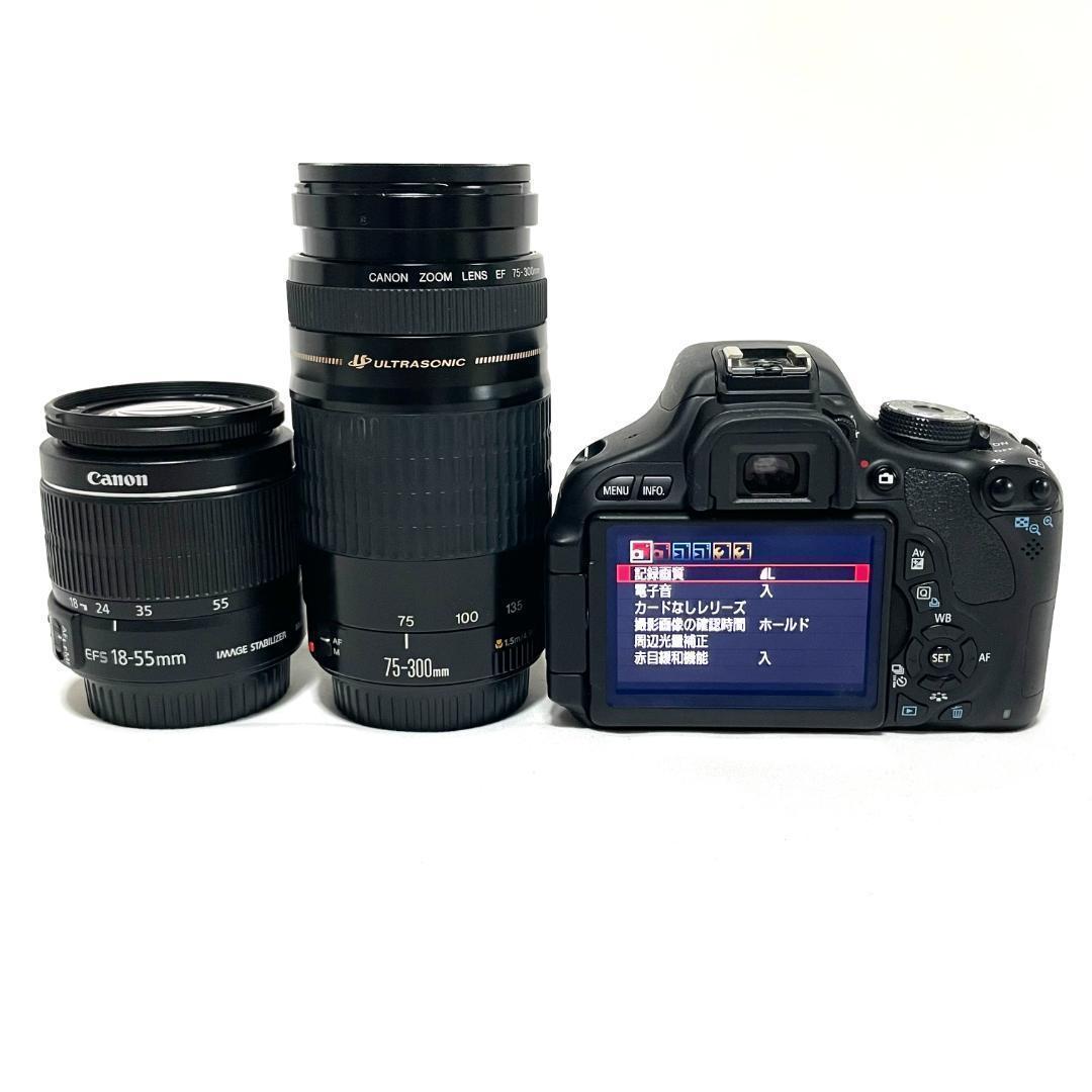家族の思い出が輝く✨ Canon Kiss X5 超望遠 Wレンズセット