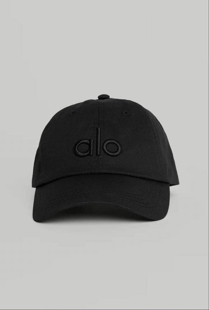 【新品未着用】alo Off-Duty キャップ　ブラック