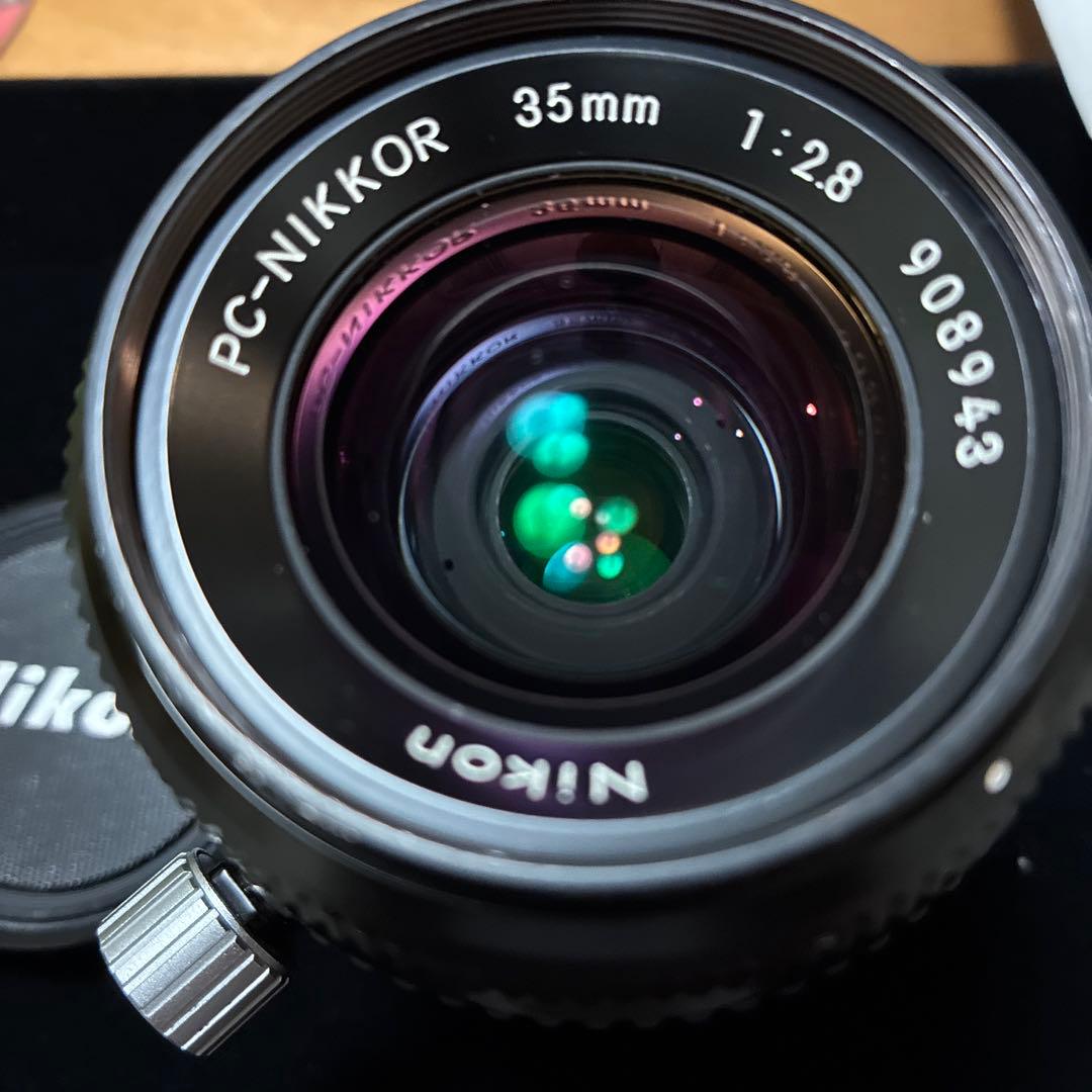 美品　ニコン　カメラ　Nikon PC-Nikkor 35mm 2.8 レンズ