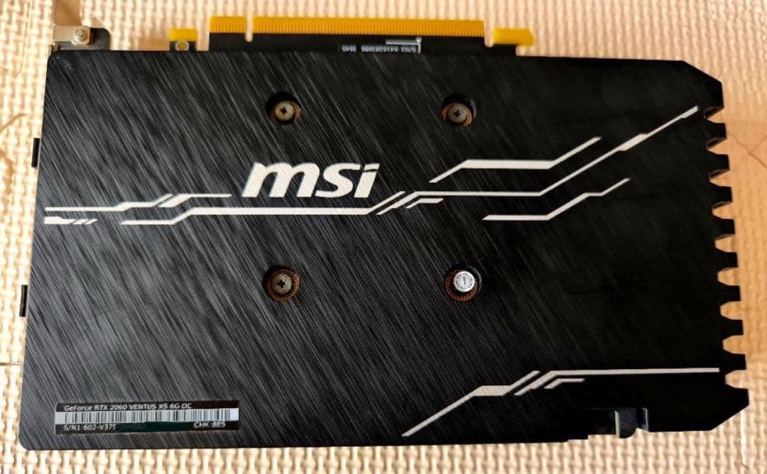 ⭐︎MSI GEFORCE RTX2060 6G OCグラフィックボード⭐︎