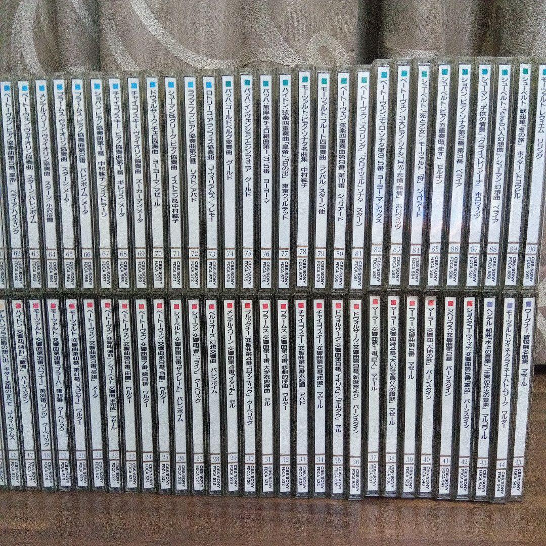 CBSソニー　ザ・グレートコレクション　オブ　クラシカル　ミュージック　90巻
