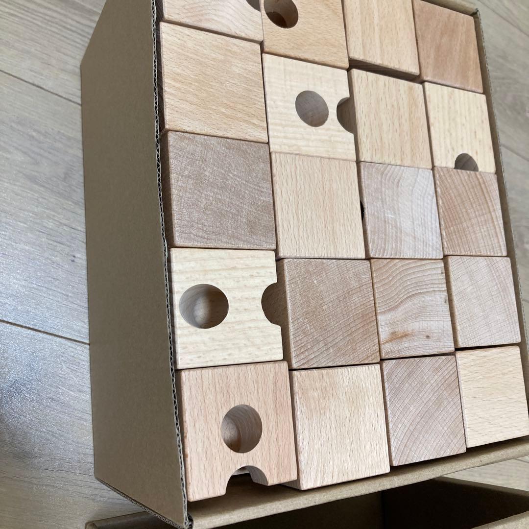 CUBLOCK 木製知育ブロック 60個入り