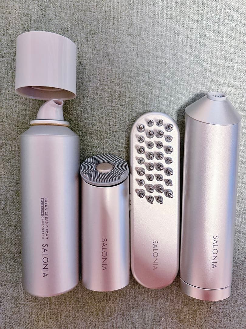 SALONIA美容機器3点 +専用洗顔料（充電器を含む7点セット）