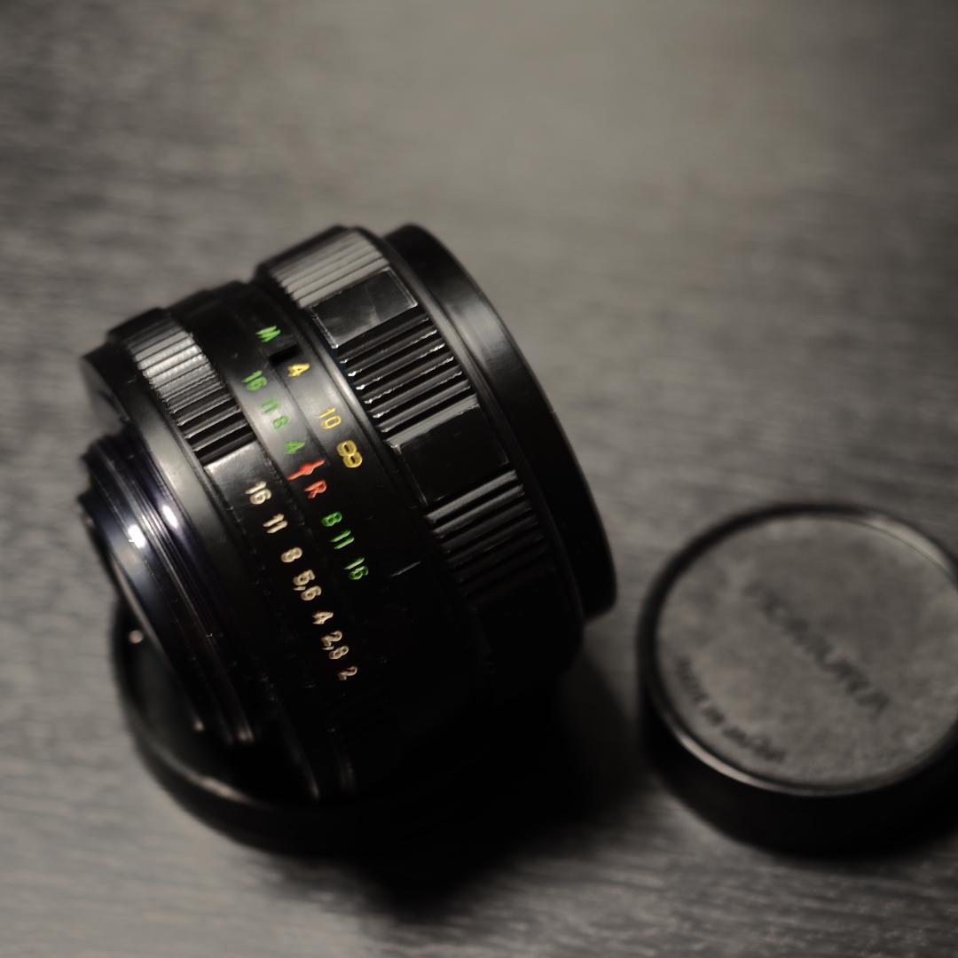 ロシア　Helios 44M-4 58mm f2 レンズ