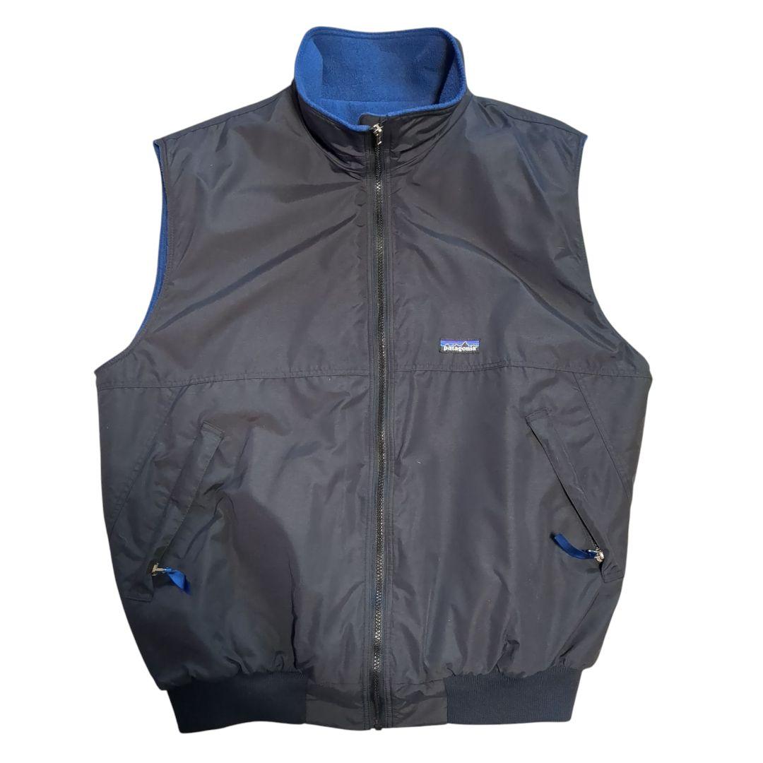 美品 Patagonia シェルドシンチラベスト ブラック XL
