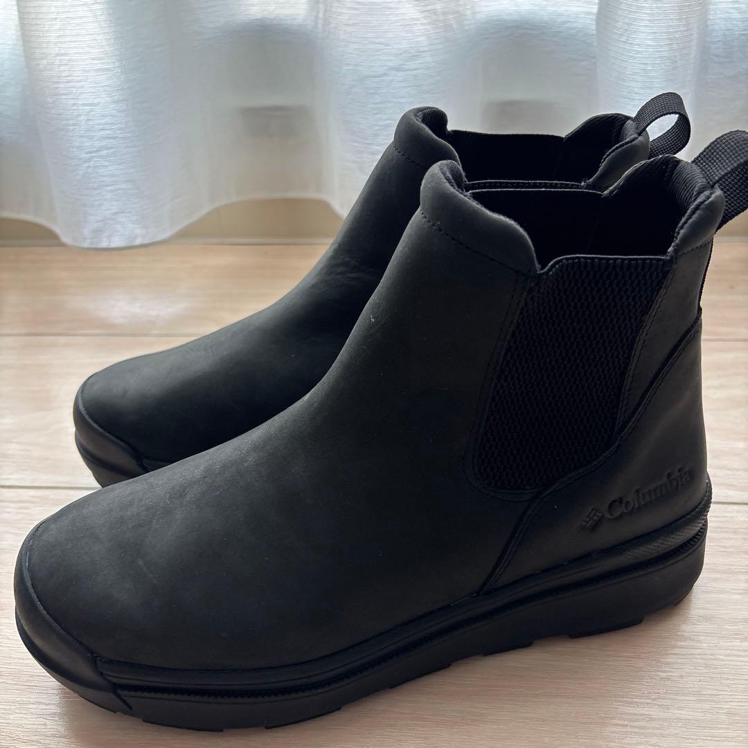 Columbia ブラック サイドゴアブーツ