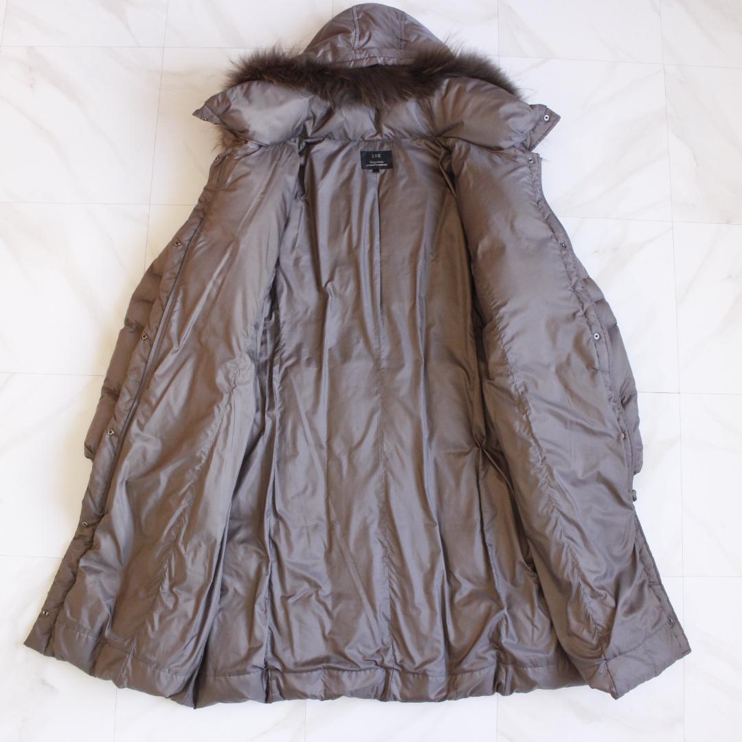 【50 大きいサイズ】23区 3wayダウンコート ファー フーディー