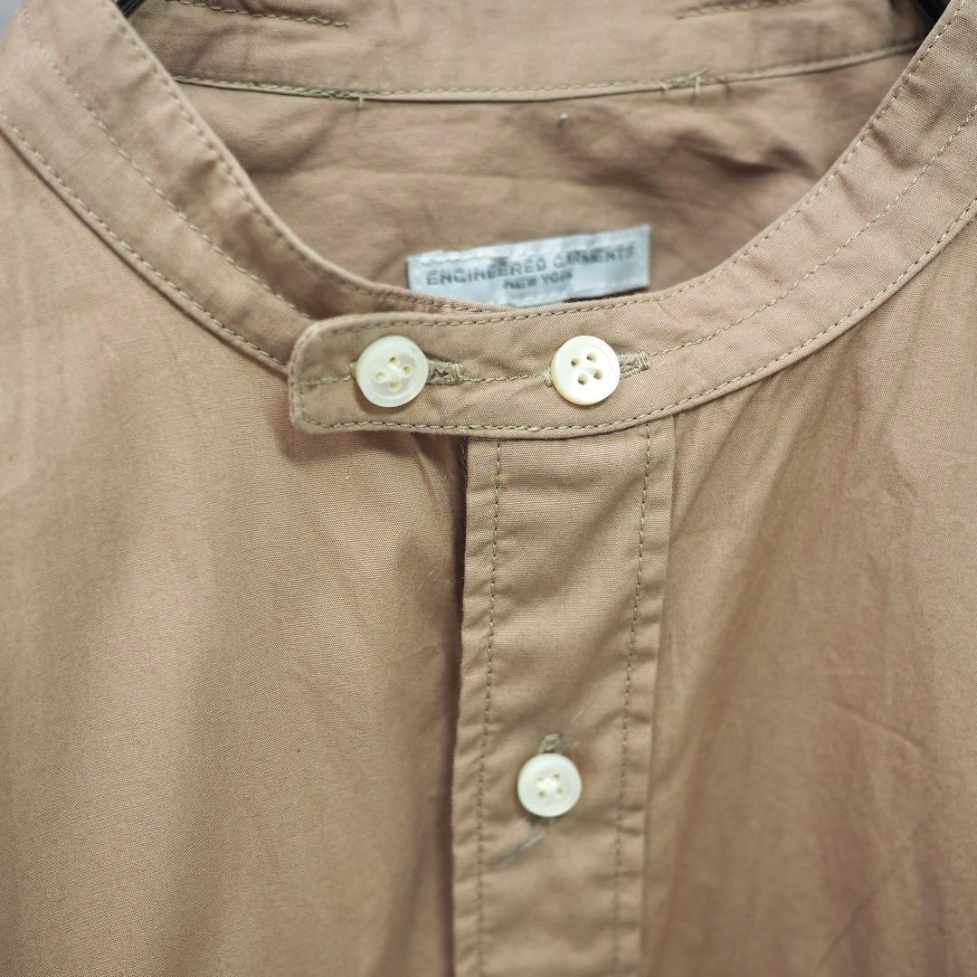 エンジニアードガーメンツ｜ Banded Collar Shirt（M）