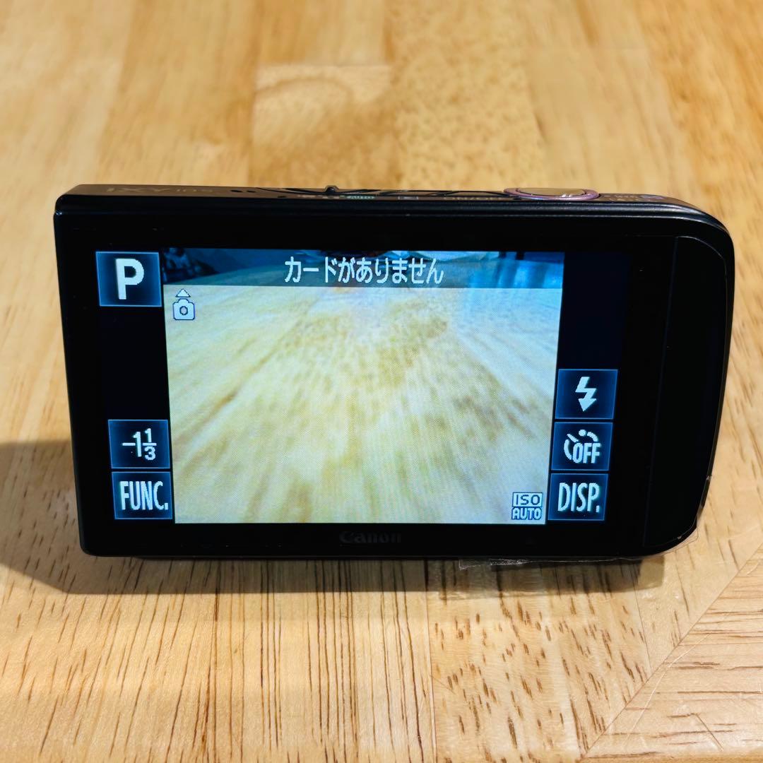 【美品】Canon IXY 10S コンパクトデジタルカメラ ピンク 動作良好