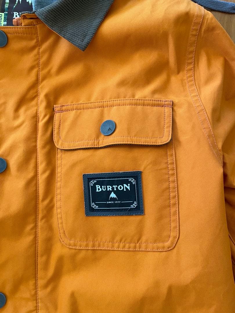 BURTON スノーボードウェア M オレンジ