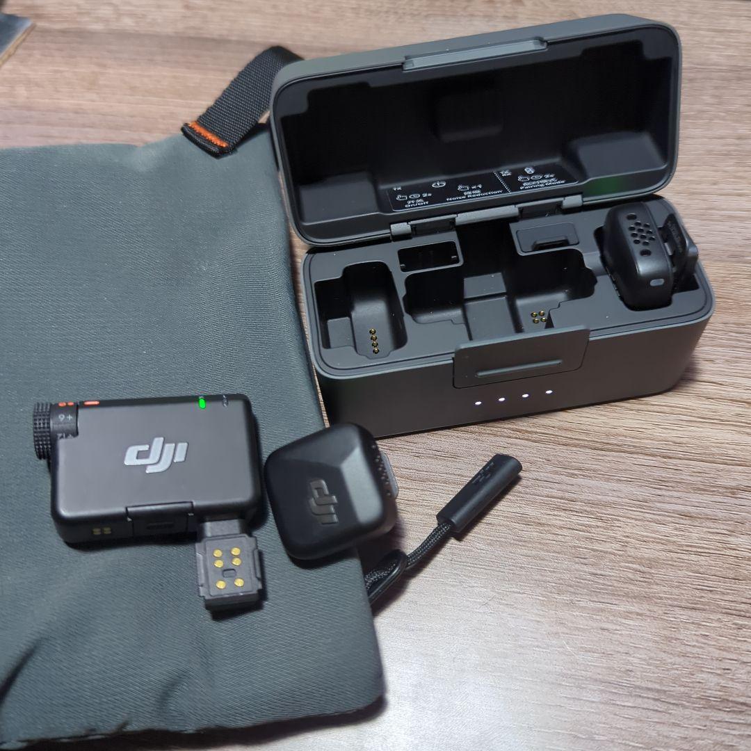 DJI MIC mini ワイヤレスマイク 充電ケース付き