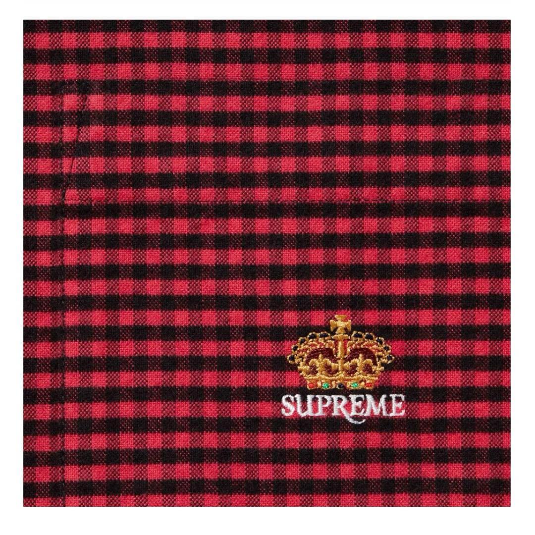 トップス supreme Loose Fit Flannel Oxford Shirt