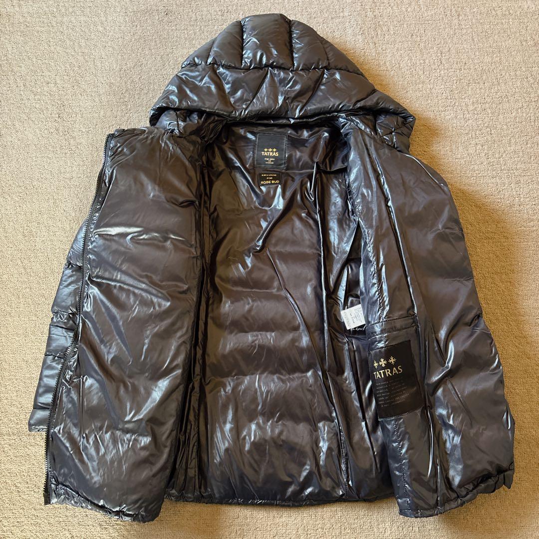 タトラス　ローズバッド別注 ダウンコート　ブラック