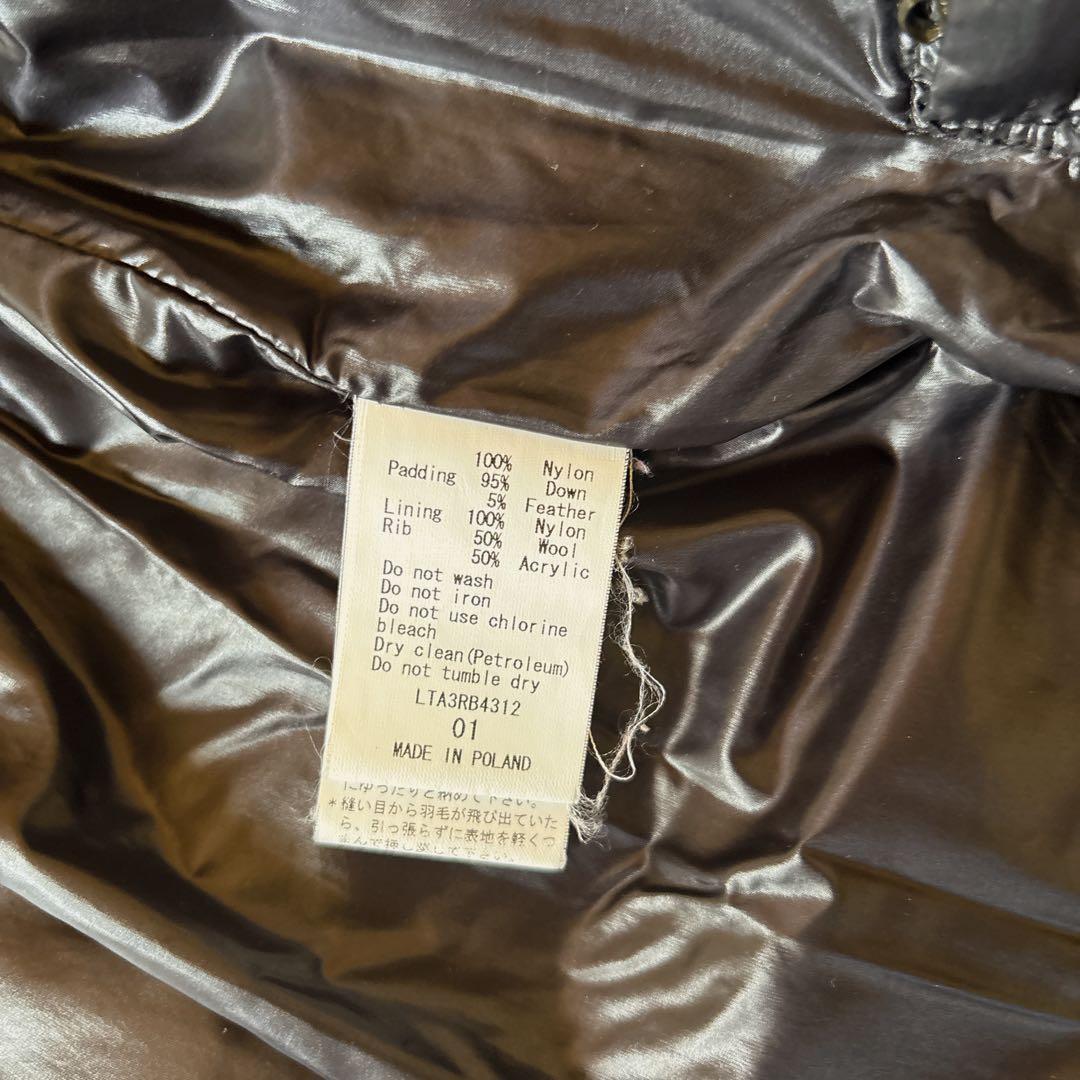 タトラス　ローズバッド別注 ダウンコート　ブラック