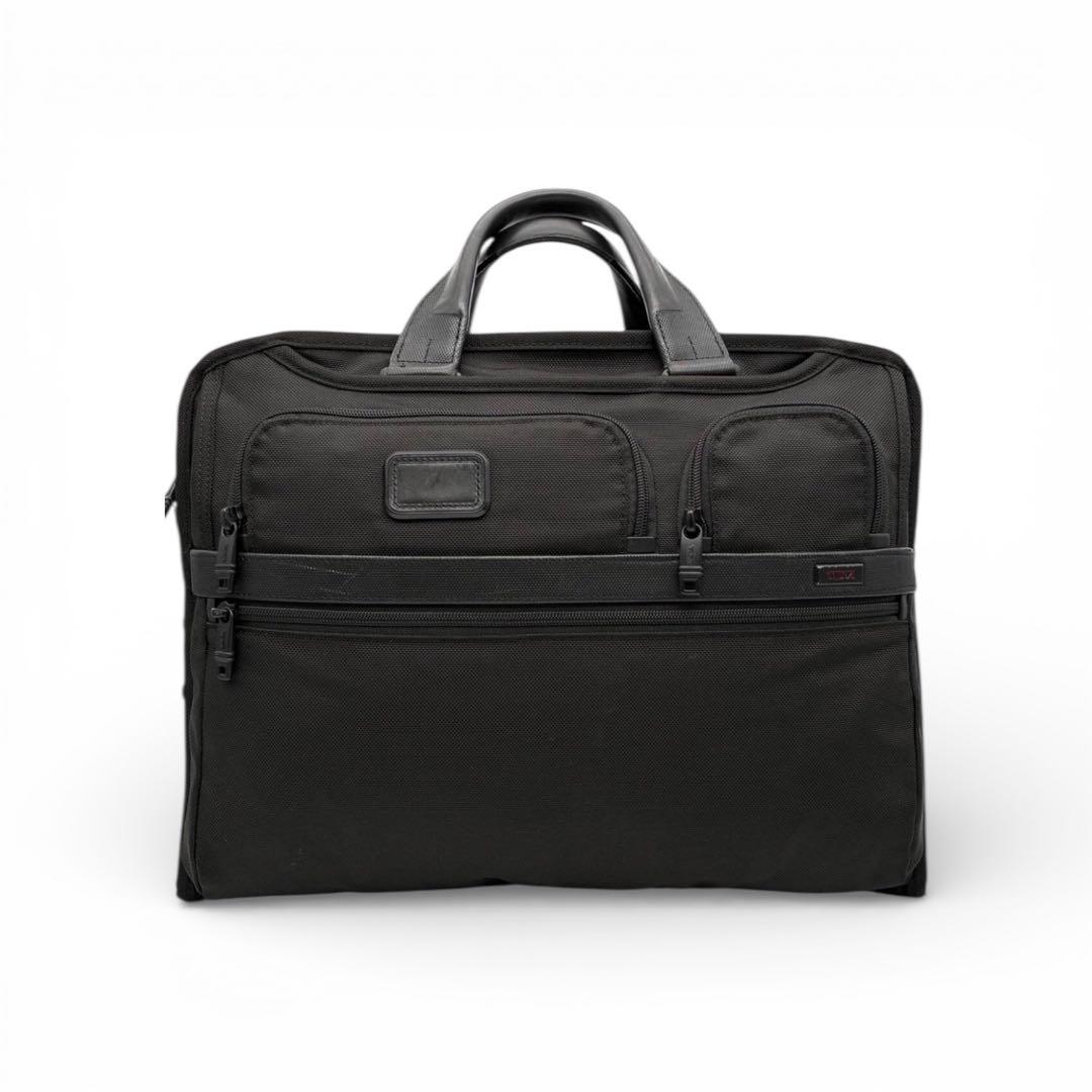 極美品 TUMI アルファ2 26114D2 ビジネスバッグ 黒 A4 PC可