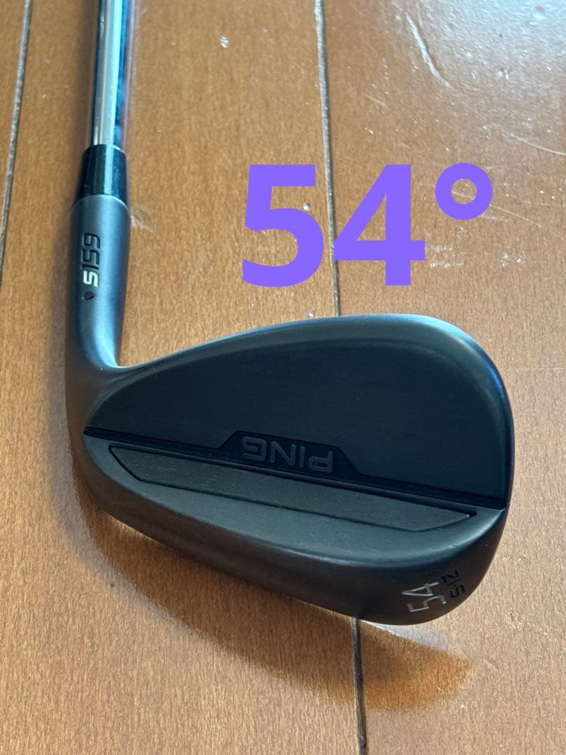 PING S159 54°60° Sウェッジ ミッドナイトmoudus105s