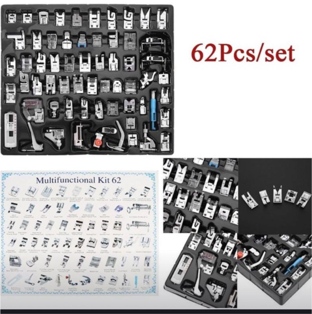 62ピース ミシン 押さえ