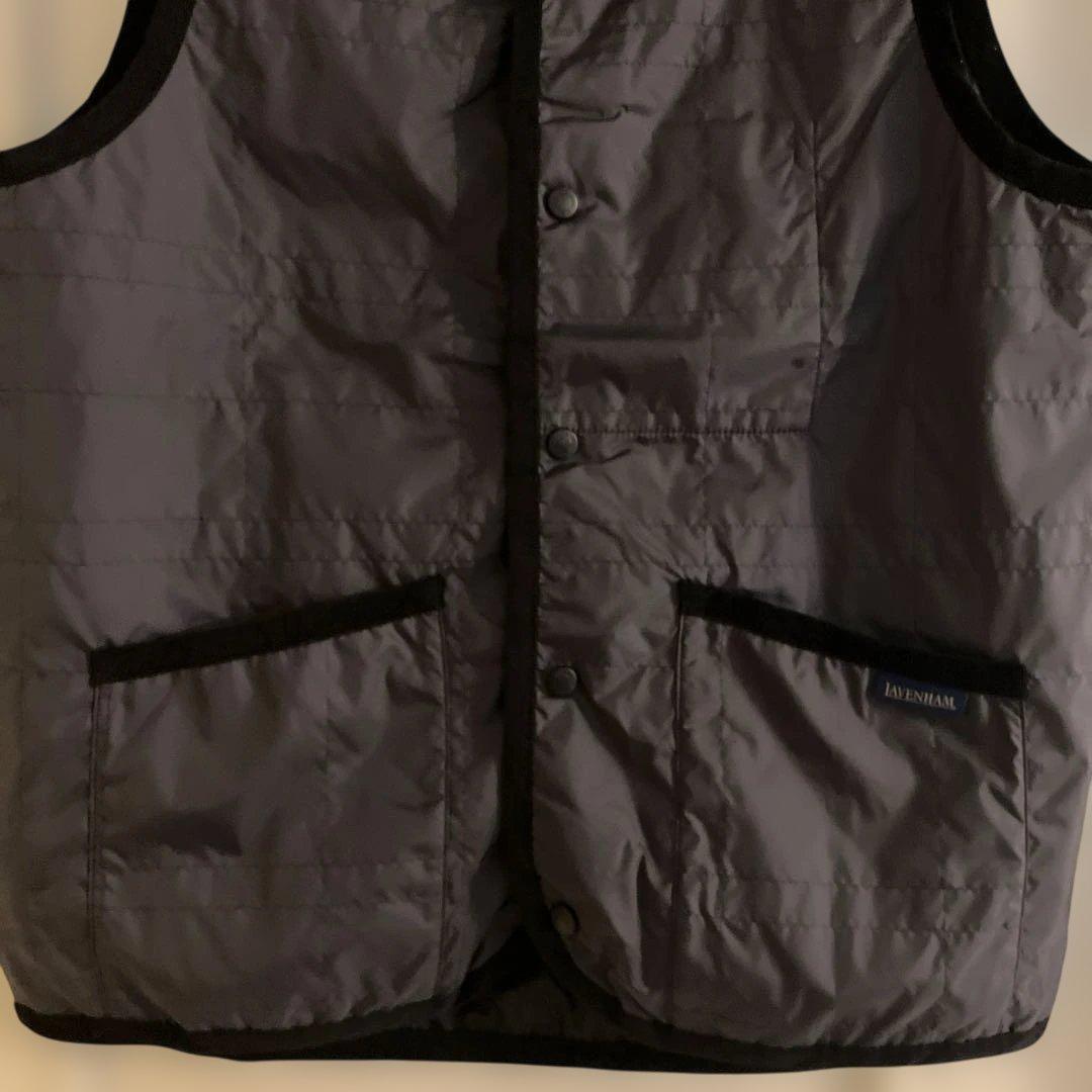 新品 LAVENHAM UNWADDED THORNHAM ベスト Lサイズ