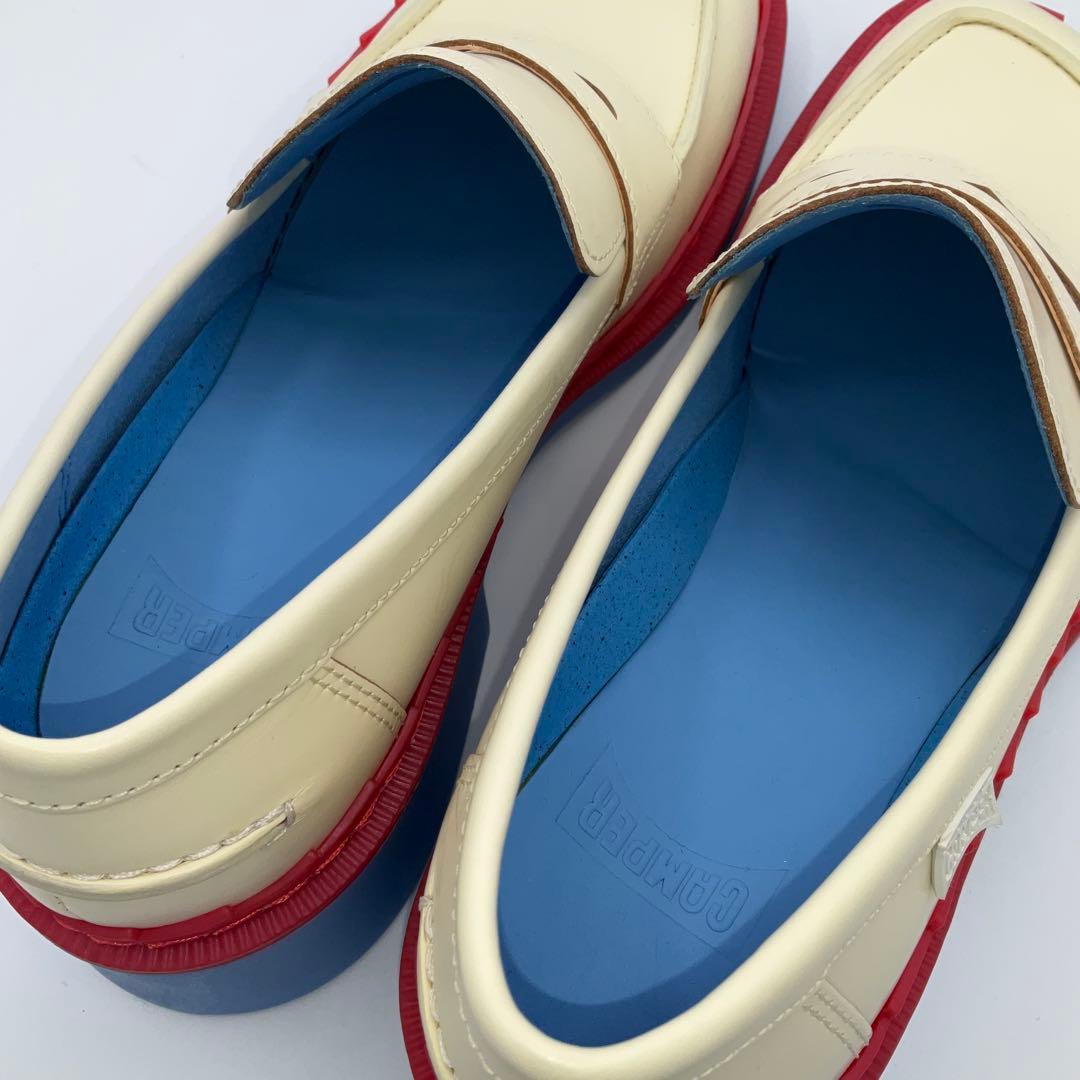 s*a様 ほぼ未使用●カンペール●ローファー Taylor サイズ39 ホワイト