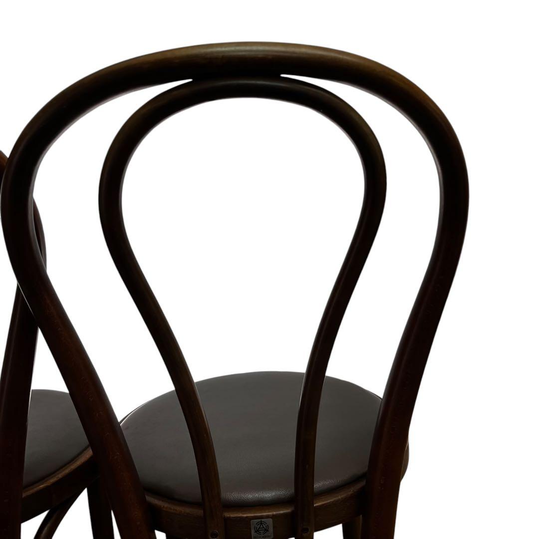 ベントウッド　カウンターチェア　秋田木工２脚セット