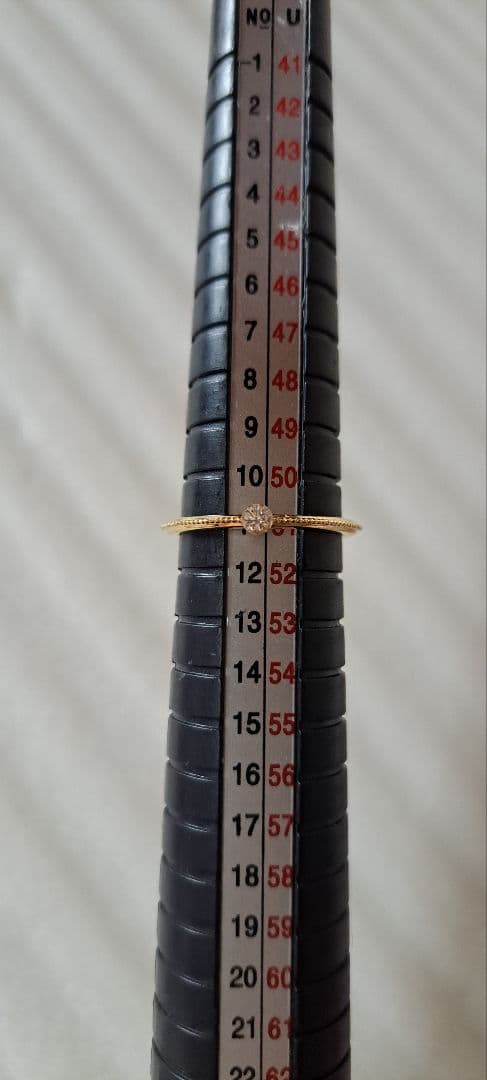 アガットダイヤリングK18