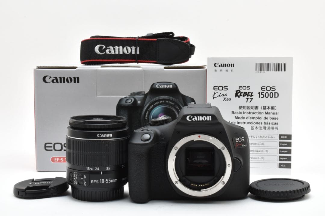 美品 Canon EOS Kiss X90 18-55mm S数870回 408
