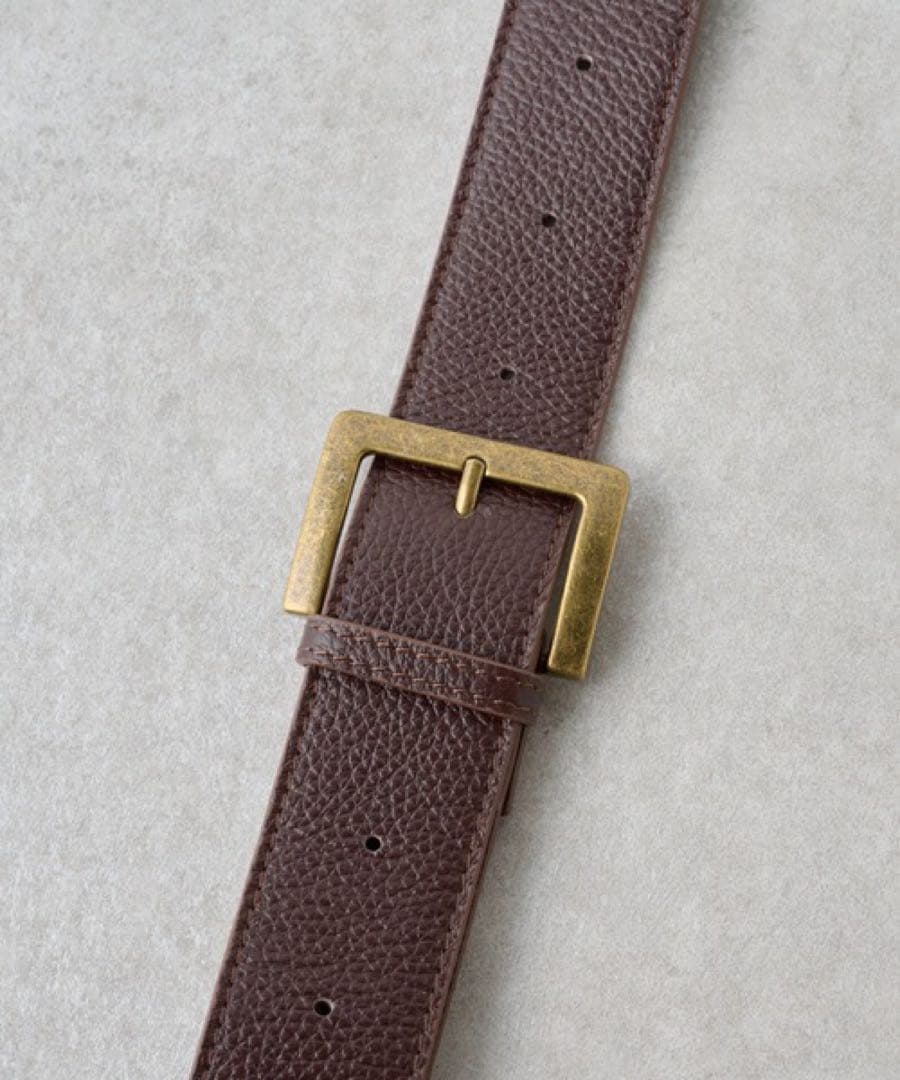 BEARDSLEY ビアズリー　レザーボディバッグ　ブラウン