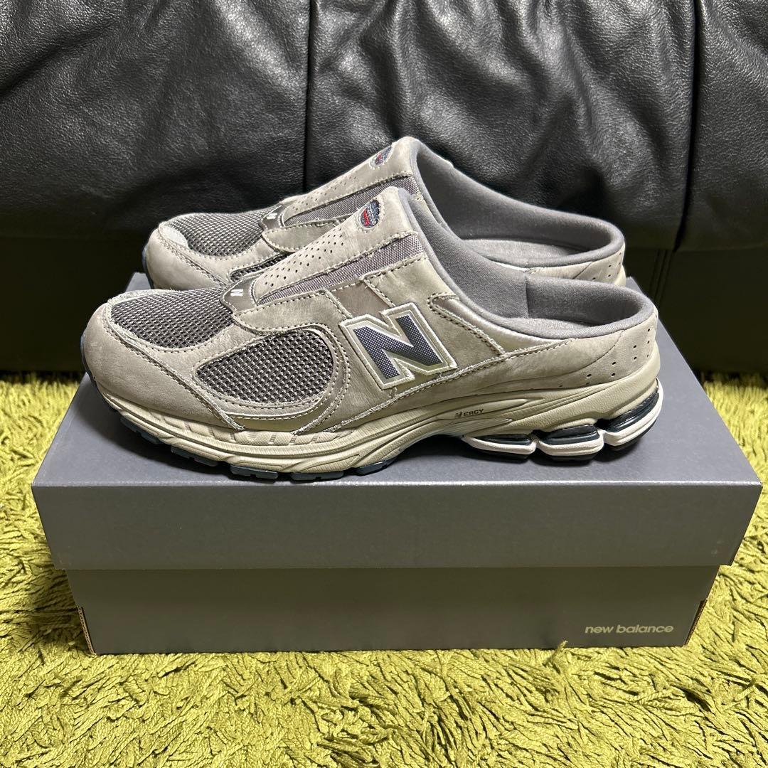 美品 ニューバランス m2002rmx ミュール スリッポン 25.5