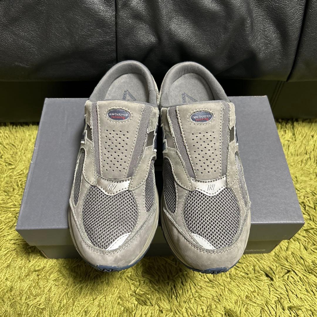 美品 ニューバランス m2002rmx ミュール スリッポン 25.5
