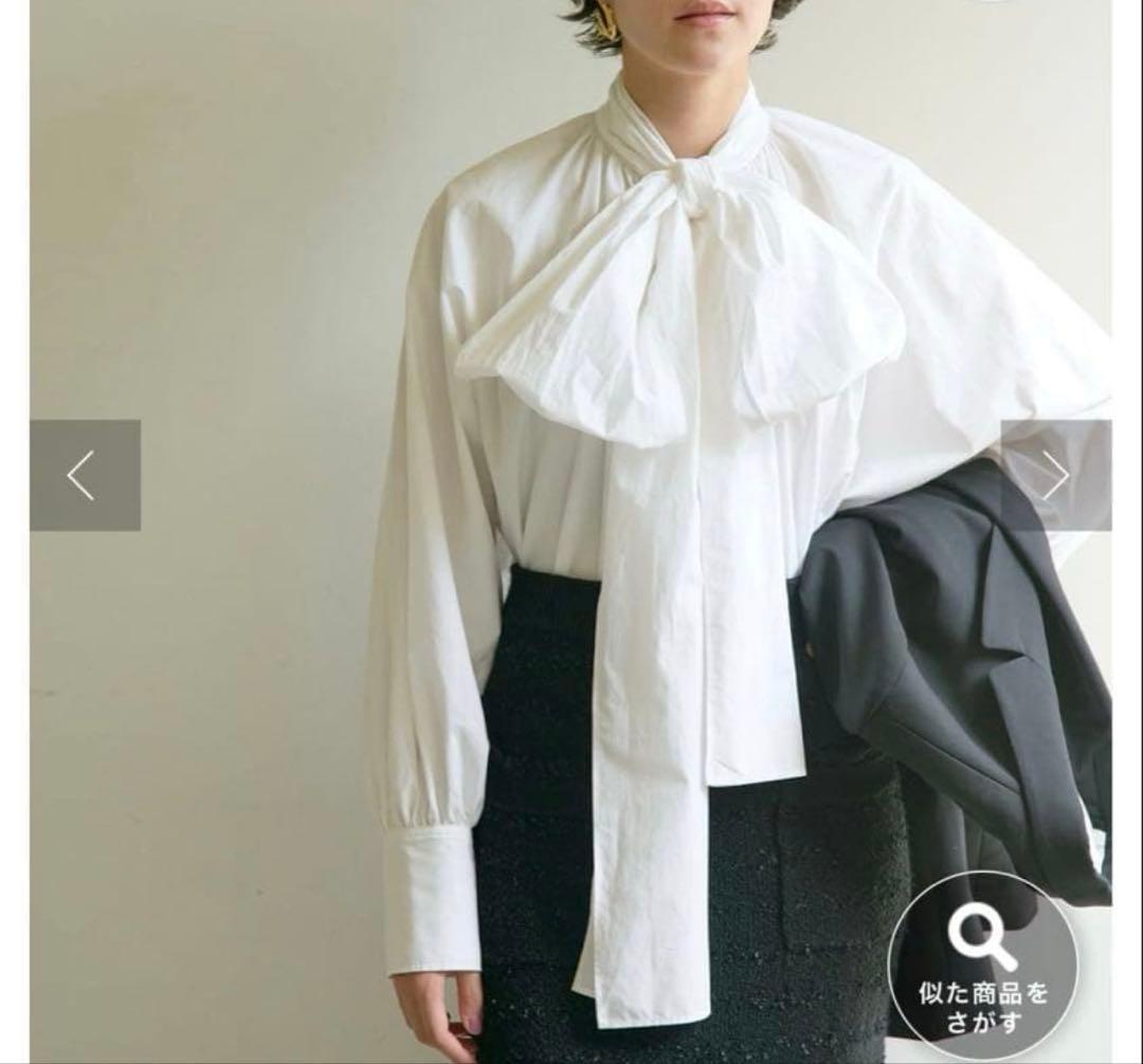 ウィムガゼット☆ボウタイドルマンブラウス ゆったり フォーマル 卒業式 入学式