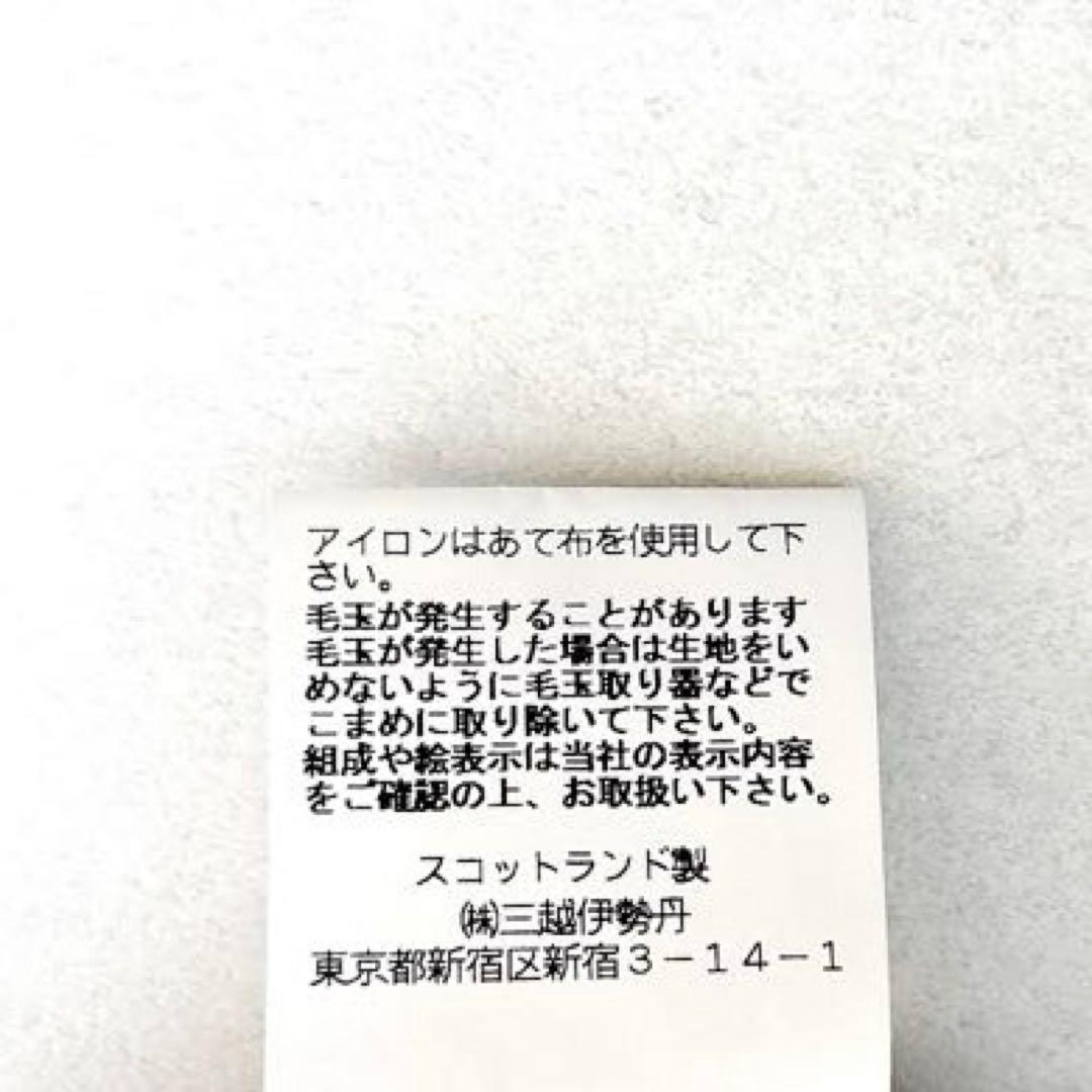 【サボテン様】エリべフェアアイルニットノルディックニットハンドニットメリノウール