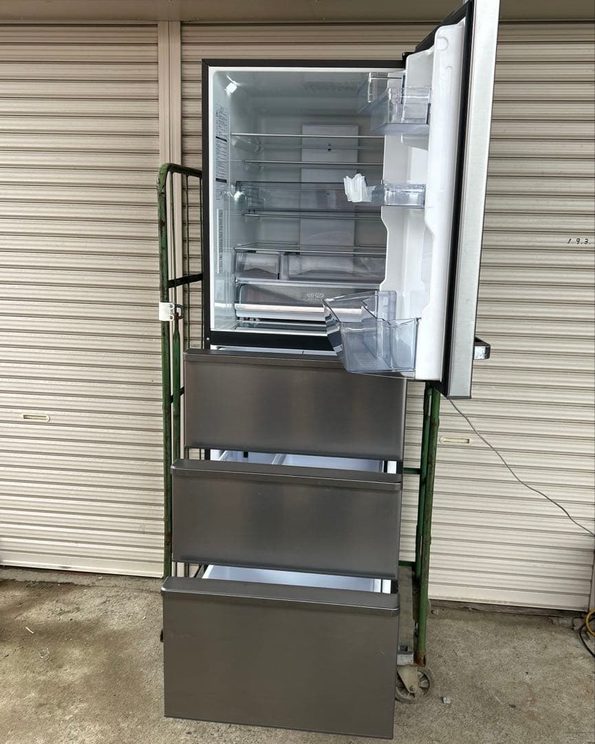 送料設置無料　アクア　人気モデル　大型冷蔵庫　415L 2021年製