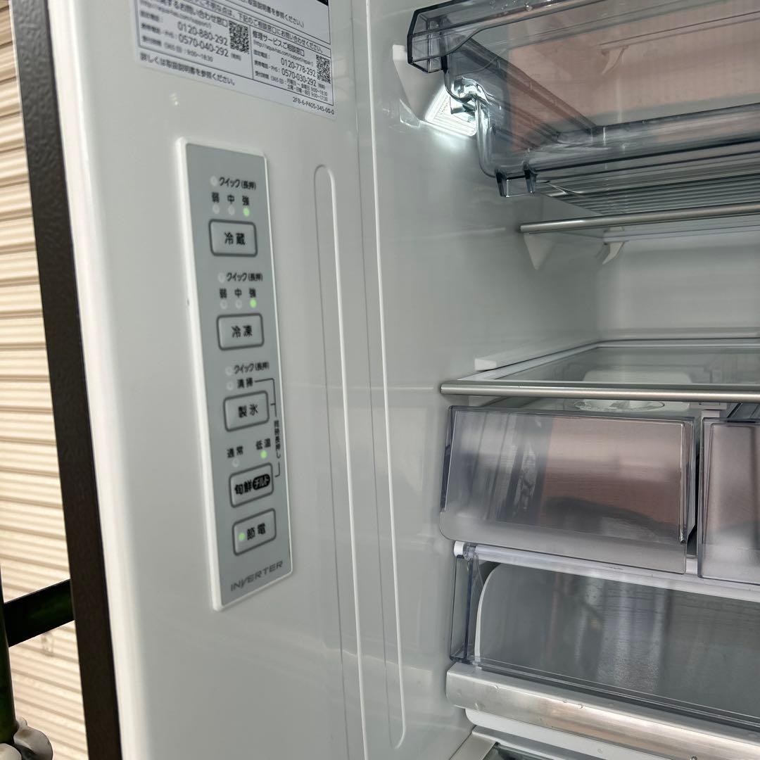 送料設置無料　アクア　人気モデル　大型冷蔵庫　415L 2021年製