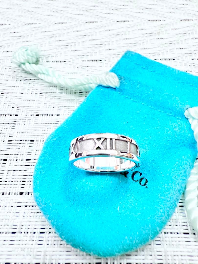 ティファニー　アトラス　指輪　リング　14号　研磨仕上げ済み美品 925