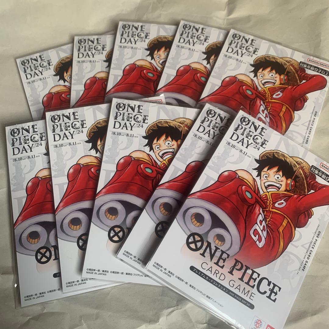 one piece day 24 10冊セット ワンピースカード