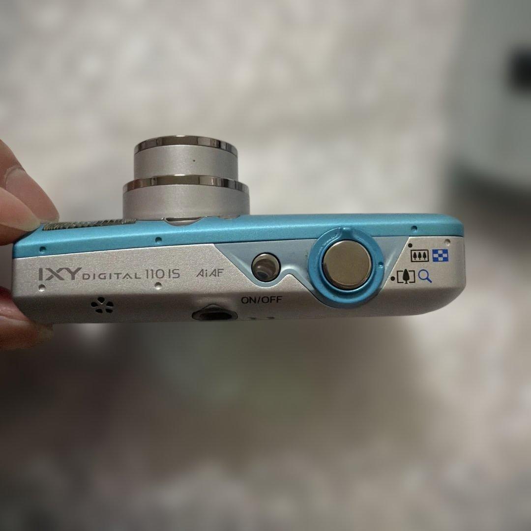 キャノン IXY DIGITAL 110 IS ブルー