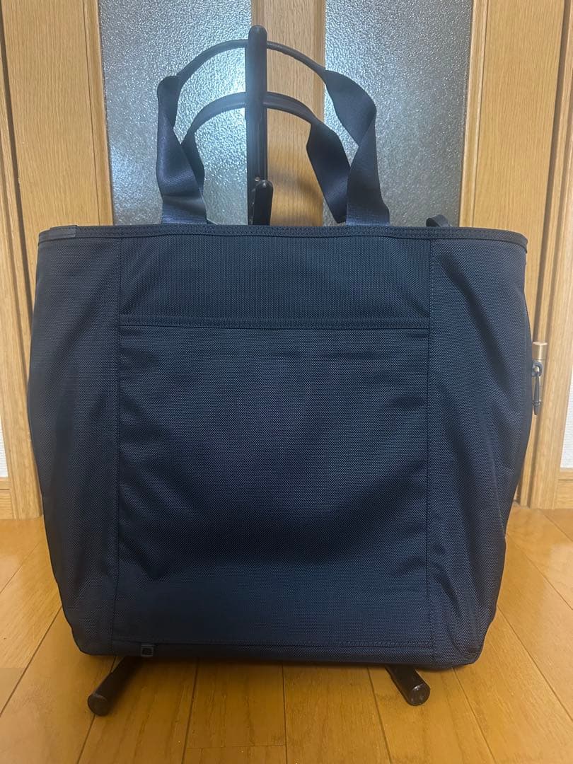 TUMI SHIPS別注モデル エクスパンダブル スクエア スリムトートバッグ