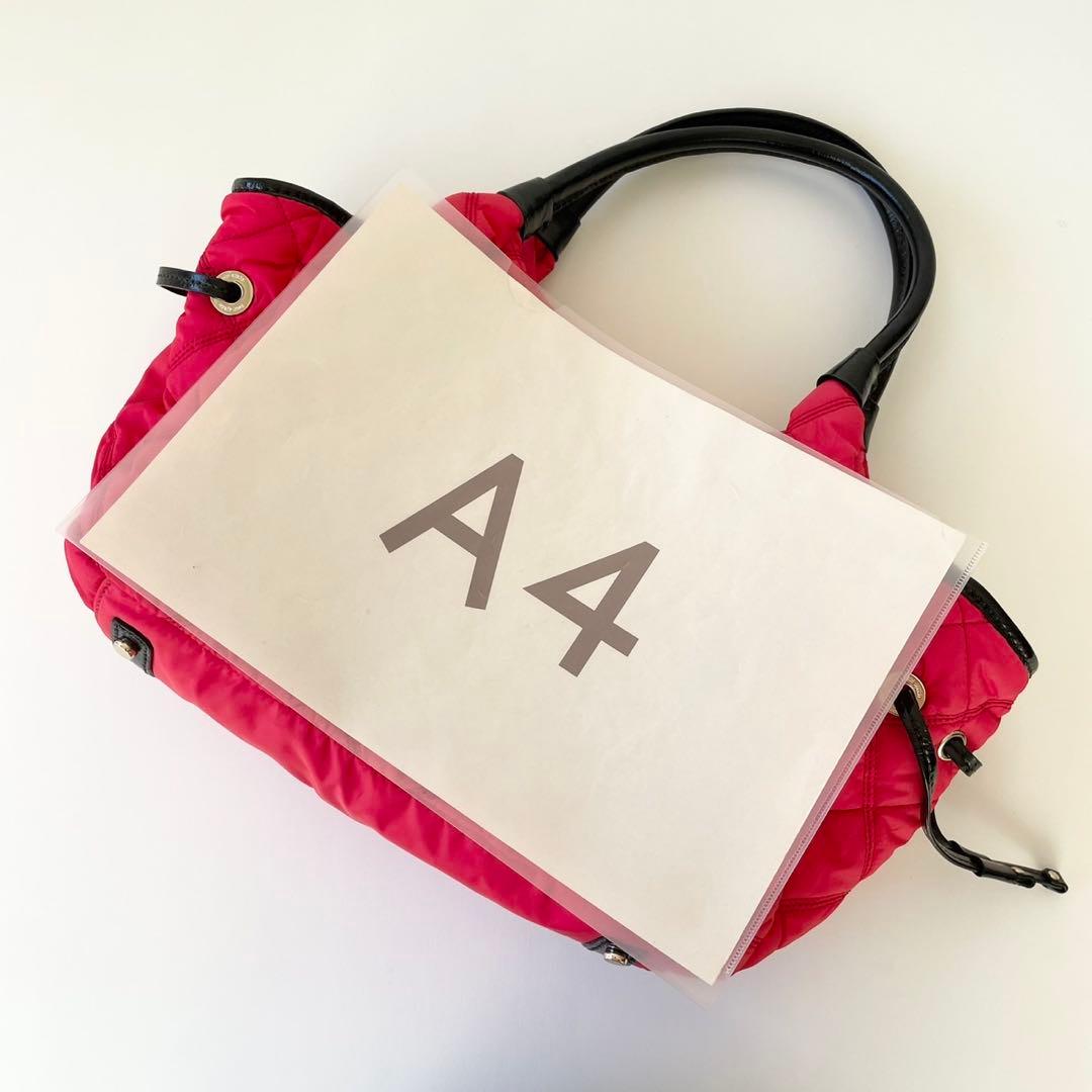 【極美品】kate spade トートバッグ キルティング ナイロン マザーズ