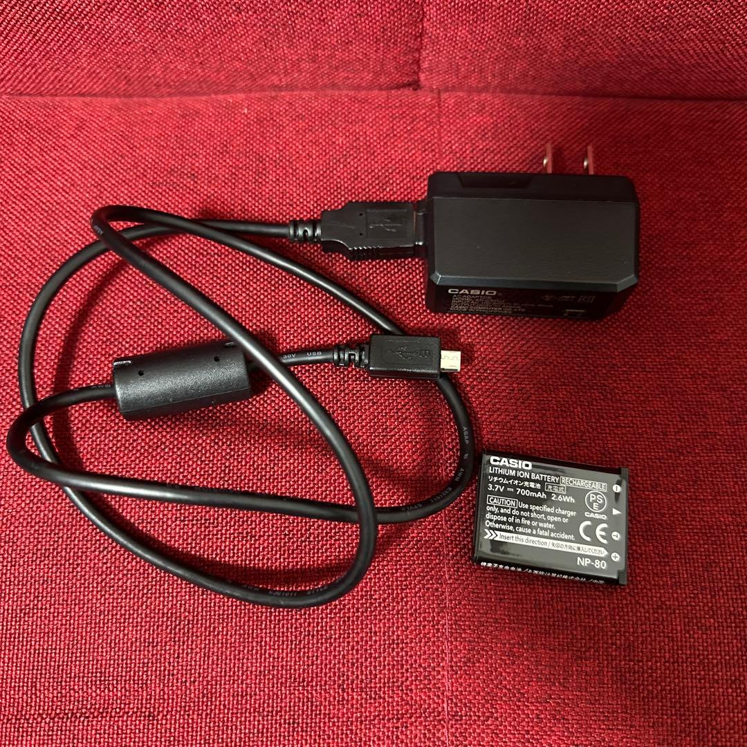 CASIO カシオ EXILIM EX-ZS240 レッド