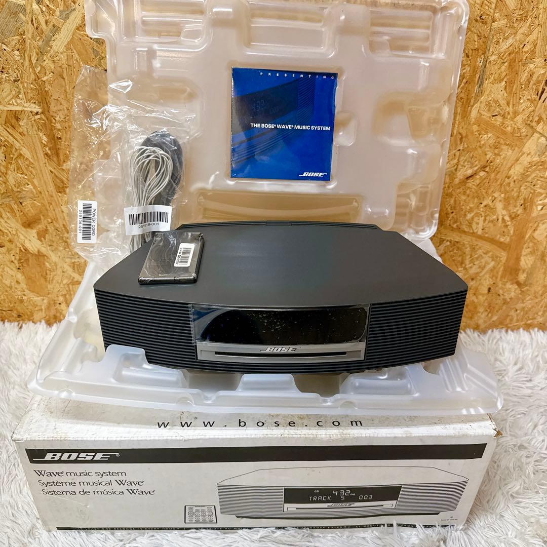 極美品！Bose Wave music system 外箱付き リモコン未開封