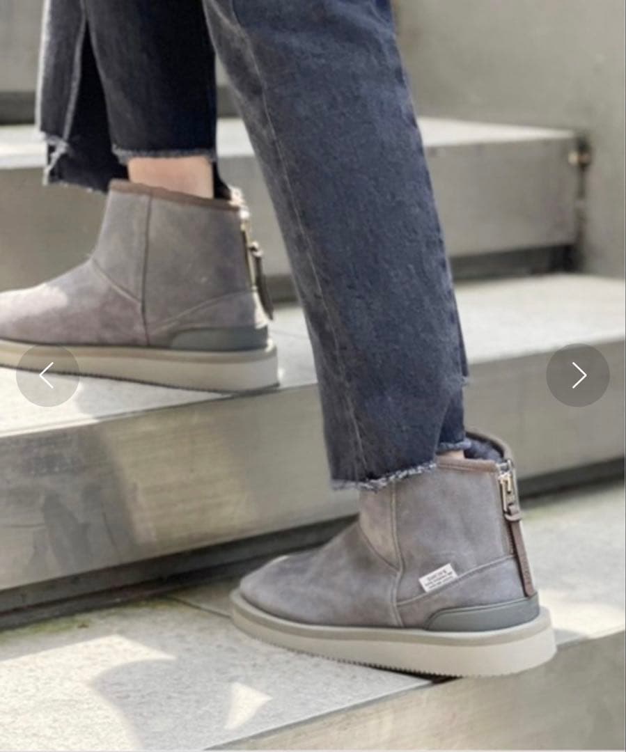 【SUICOKE】Spick別注 バックジップショートブーツ　24cm