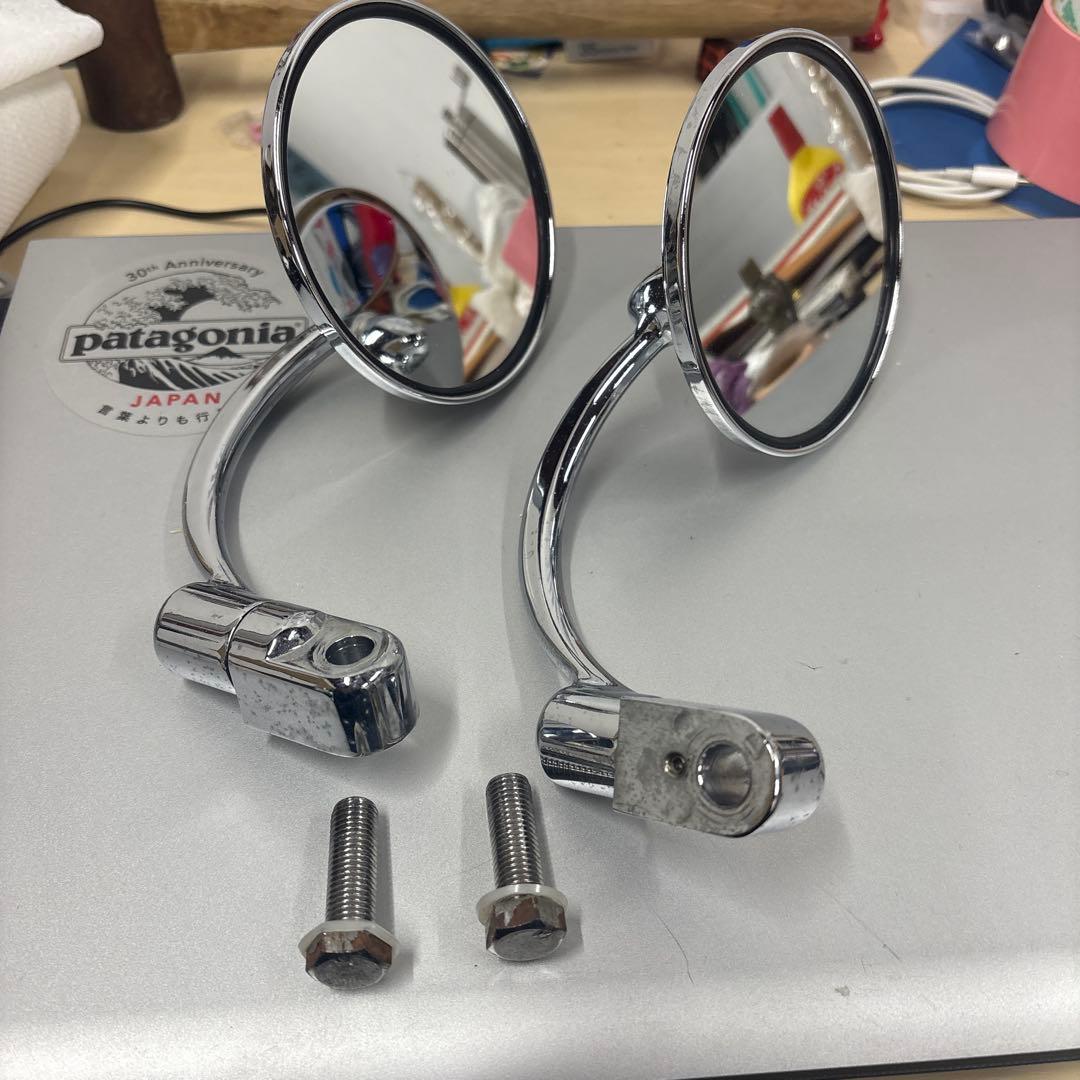 sr400 officialラウンドミラー