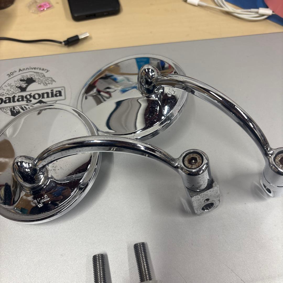 sr400 officialラウンドミラー